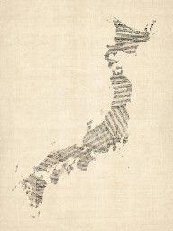 11277454_Old_Sheet_Music_Map_Of_Japan