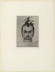 Menacing Head (Drohendes Haupt) from the series Inventions (Inventionen)_1905