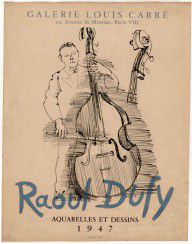 Raoul Dufy, Aquarelles et Dessins, 1947_1947