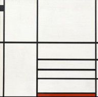 ZYMd-78310-Composition in White, Black, and Red Paris 1936