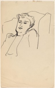 Bust Length Portrait of Woman in Arm Chair-ZYGR68865