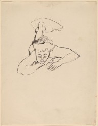 Nude Lying on Stomach, Head Raised to Viewer-ZYGR68669