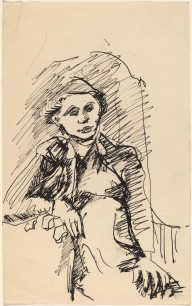 Woman Seated in Armchair, Right Hand on Armrest, Left Hand in Lap-ZYGR68862