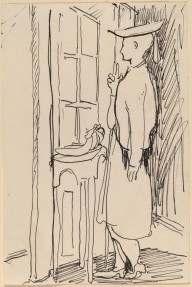 Woman Wearing Hat, Standing before a Window-ZYGR68672