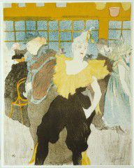 ZYMd-63073-The Clowness at the Moulin Rouge (La Clownesse au Moulin Rouge) 1897