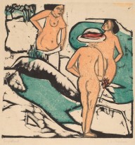 Women Bathing Between White Stones-ZYGR152786