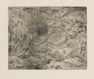 Ernst Ludwig Kirchner-Berghang mit Ziegen. 1920.