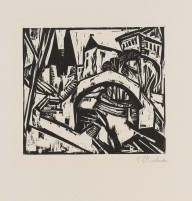 Ernst Ludwig Kirchner-Elisabeth-Ufer (Berlin). 191314.