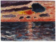 Alexej von Jawlensky-Sonnenuntergang, Borkum. 1928.