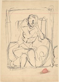 Woman Seated in Armchair-ZYGR101654