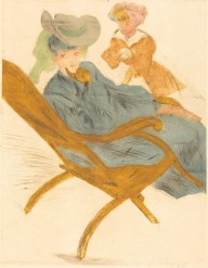 Gaby in a Chaise Longue-ZYGR131494
