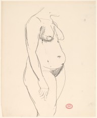 Untitled [standing female nude turned to the right]-ZYGR122710
