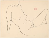 Untitled [female nude seated and leaning back on her arms]-ZYGR122430