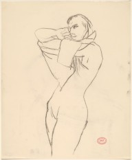 Untitled [female nude adjusting her shirt]-ZYGR122223