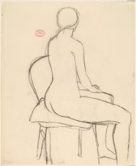 Untitled [female nude seated and turning away]-ZYGR122284