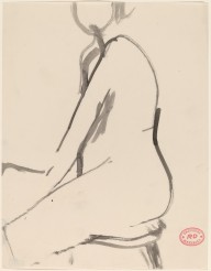 Untitled [side view of kneeling nude]-ZYGR122112