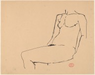 Untitled [torso and leg of a seated female nude]-ZYGR122693