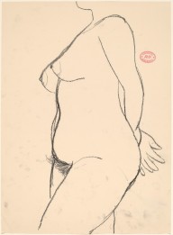 Untitled [side view of nude with her hands behind her back]-ZYGR122704