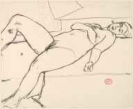 Untitled [nude reclining with her arm across her chest]-ZYGR122996