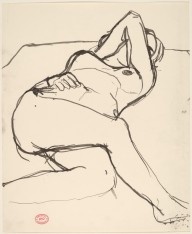 Untitled [reclining nude covering her face with her arm]-ZYGR122994