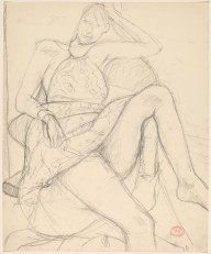 Untitled [seated woman in a summer dress]-ZYGR112575