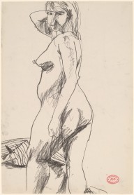 Untitled [standing female nude turning toward viewer]-ZYGR112523