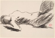 Untitled [side view of sleeping female nude]-ZYGR112551