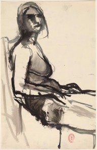 Untitled [side view of seated woman]-ZYGR122918