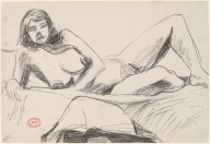 Untitled [female nude resting on a bed]-ZYGR122540