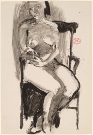 Untitled [seated female nude in high back armchair]-ZYGR122044