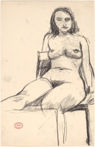 Untitled [seated nude with right leg raised]-ZYGR122894