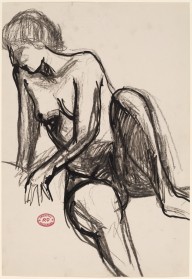 Untitled [seated female nude with short hair]-ZYGR112553