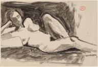 Untitled [reclining nude resting her head on her right hand]-ZYGR122951