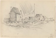 Untitled (Landscape with Houses) [verso]-ZYGR144546