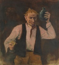 Karl Hofer-Der Trinker. 1943.