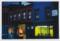 Guido Mangold-Hommage an Edward Hopper, 3rd Avenue in New York. 1985.