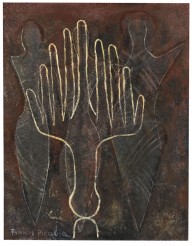 Francis Picabia-Mains et fant�mes. 1948.