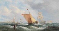 Ölgemälde und Aquarelle des 19. Jahrhunderts - William Calcott Knell-59922_3