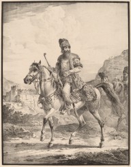A Persian on Horseback-ZYGR57502