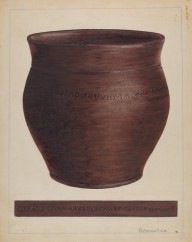Stoneware Jar-ZYGR18517