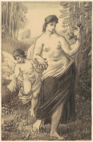 Standing Female Nude with Cupid-ZYGR197297