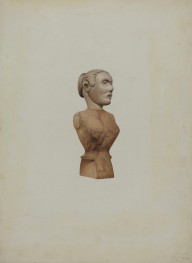 Carved Bust Doll-ZYGR27616