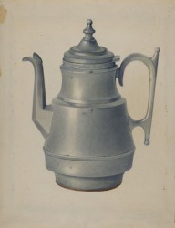 Pewter Teapot-ZYGR25344