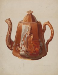 Stoneware Teapot-ZYGR18367