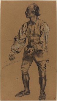 Richard Menzel Posing in Eighteenth-Century Costume-ZYGR133556