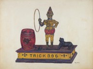 Toy Bank Trick Dog-ZYGR20752