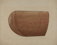 Shaker Wooden Bonnet Mold-ZYGR16128