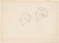 Profile Studies and Head of a Man-ZYGR194562
