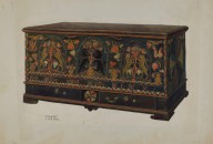 Pa. German Painted Chest-ZYGR15816