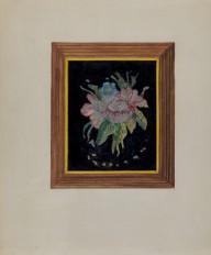 Tin Foil Flower (Painting)-ZYGR24925